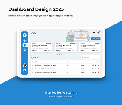 Intuitive UI Design for an Engaging eLearning Quiz Web App elearning quiz app ui interactive quiz web design modern quiz web app ui user centered elearning design ux designer nagpur