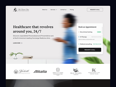 The Toronto Clinic appointment booking booking system clinicalwebsiteux digital health solutions digitalhealthexperience healthcare design healthtechdesign medical clinic medical website personalizedhealthcaredesign uiux