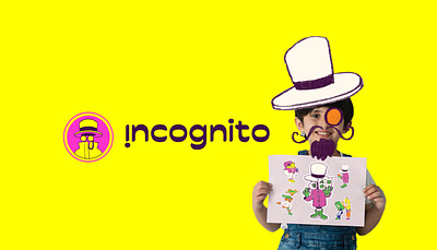 Incognito | Board Game adobe illustration artwork branding character design design game graphic design illustration incognito visual identity