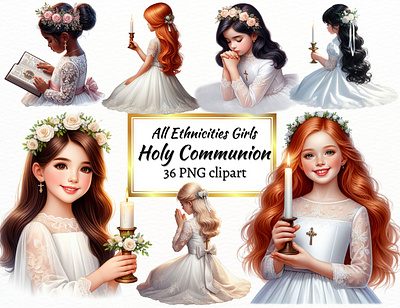 Girls Holy Communion