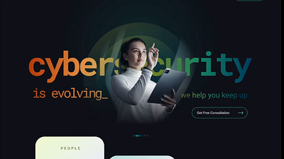 Paramount Assure cybersecurity middle east responsive ui ui design ux design webdesign