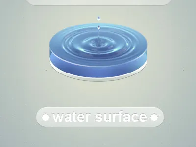 surface icon app drop icon iphone mirror water waves
