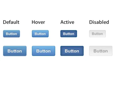 Buttons button css3 ui