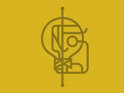 Idea Man branding identity logo