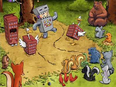 Bo's Boom-Blaster - pg 19 illustration