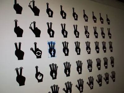 Gesty (Free Set) gestures icons