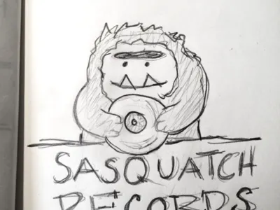 Sasquatch fiction sasquatch sketch wip