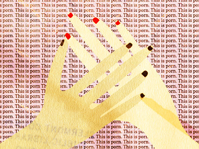 This is porn pt. 3 experimental illustration
