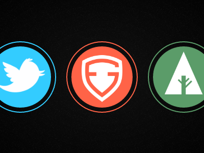 Personal site redesign black blue css3 green minimalist orange red website