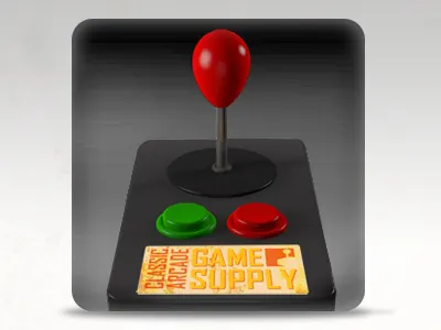 Joystick App Icon 3d app arcade c4d game icon joystick