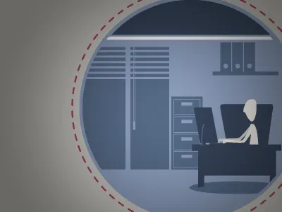 Office sweet office illustration minimal office silhouette vector video