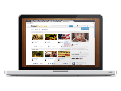 Socialsamba.com design layout read socialsamba story web website write