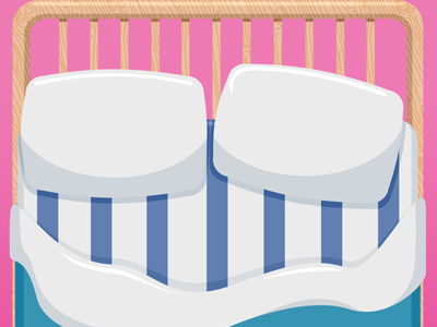 New Infographic bed infographic vector