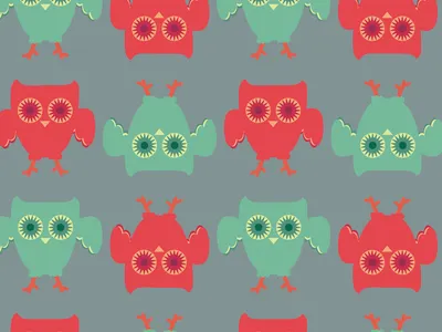 Give a Hoot fun owls pattern