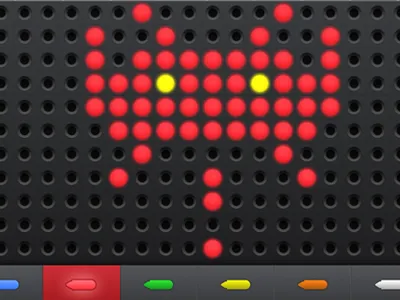 Digital Brite Lite (with sound!) color experiment sound