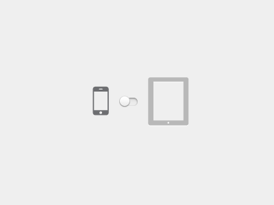 Switch device. button glyph ui website