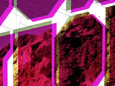 Poster photography portal poster wireframe