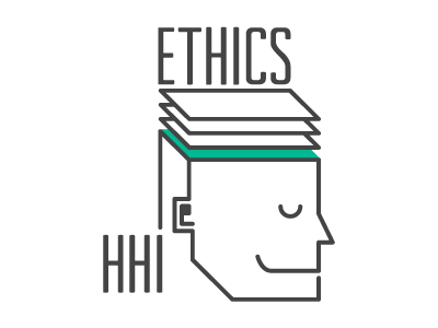 Ethics Logo Final branding ethics face head logo smile