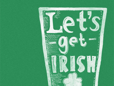 St. Patrick's Day (according to my neighbors) illustration