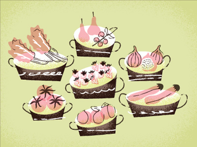 To Market food illustration nom nom nom