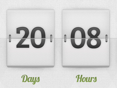 Styllus Ui Kit 1.0 - Time Countdown countdown days kit seconds set time ui