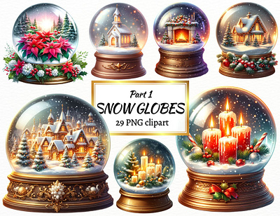 Christmas Snow globes