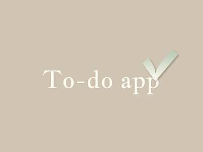 To do list: mobile app mobile app ui ux