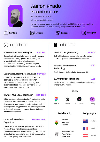 CV Redesign 2025 cv portfolio redesign resume