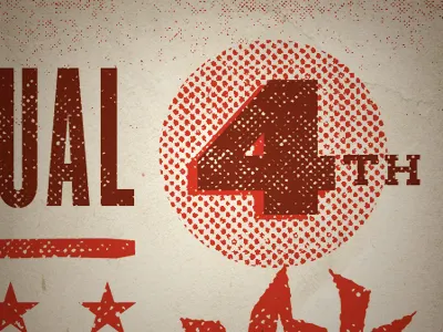 Chilicookoff2 design poster screenprint texture