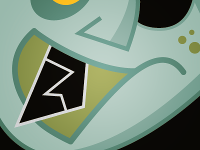 Blackfang Detail cartoon character design illustration pirate vector villian