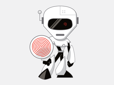 Knighty Knight cartoon character design illustration robot vector villian