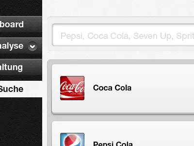 Search bevel box glass gui menu round search shadow ui