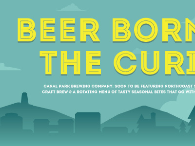 Canal Park Brewing Company beer cartoon css duluth icon illustration minnesota nature restaurant scroll