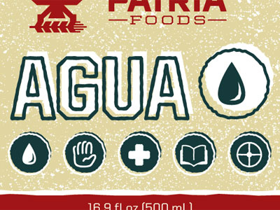 Agua agua charity packaging water