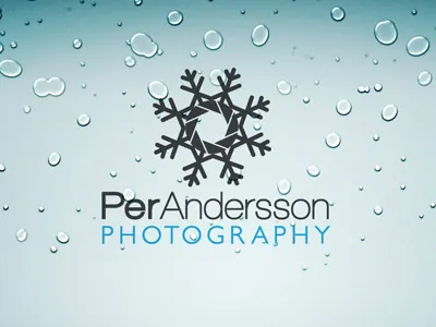 Logo Concept | Per Andersson Photography camera logo photographer photography snowflake sweden