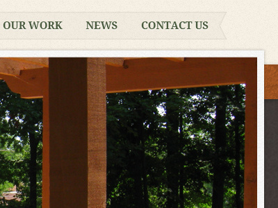 landscaping site details banner nav texture