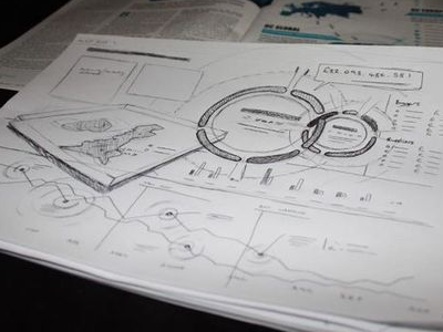 Infographics charts data visualisation detail graph infographics map pie planning sketch wireframe