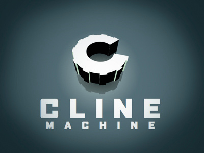 Cline Machine logo option gear machine