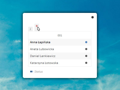 Avonlea Light for Miranda-IM chat contacts im list miranda skin ui