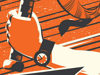 New Movie Poster WIP design drawing illustration movie poster screen print wip