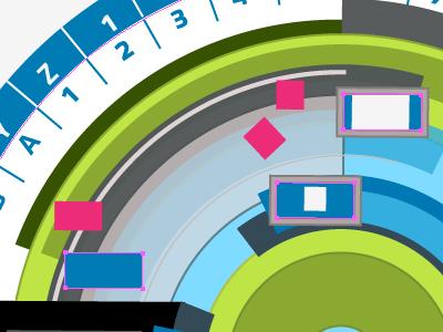 Working out the details of a decoder wheel decoder print