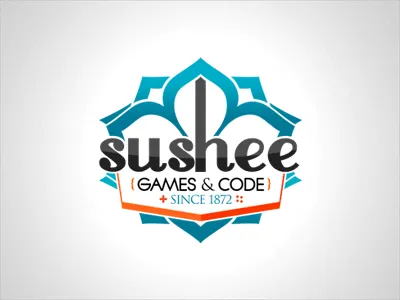 Sushee Logo brand branding design game company html5 identity logo logo design logo redesign logotype rebranding redesign sushee