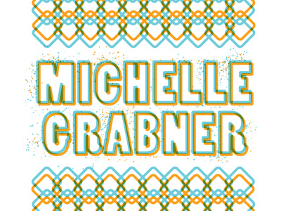 Grabner Lecture Poster overlays overprinting print screen texture