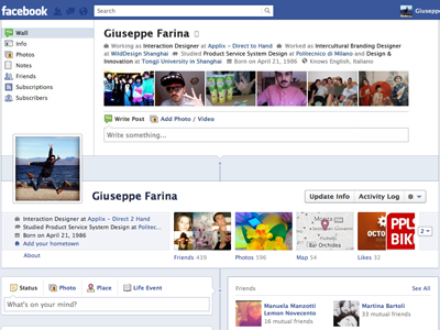 Facebook timeline 1.0 facebook fake timeline