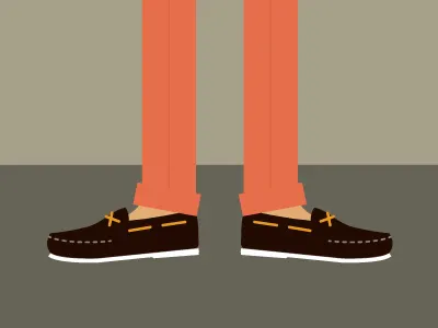 Knockin' Boats illustration pants sperrys