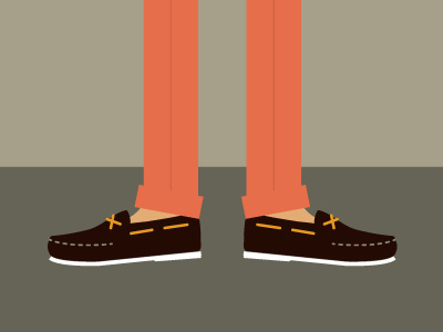 Knockin' Boats illustration pants sperrys