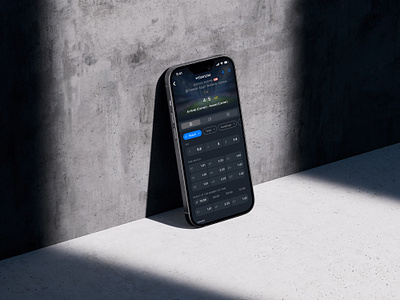 Betting IOS app. Match results. app design ios app mobile ui uiux