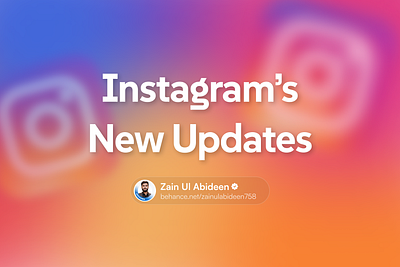 Instagram's recent update app deisgn content content creator content website design events feedback instagram latest designs new designs product deesign reviews trendign ui design uiux upcoming event update user experience