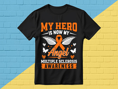 Multiple sclerosis awareness T-shirt Design amazon awareness awarnesstshirt customtshirt design designlover etsy graphic design logo multiple sclerosis awareness multiplesclerosistshirt podtshirt teespring textdesign trendytshirt tshirtbusiness typographydesign typographytshirt