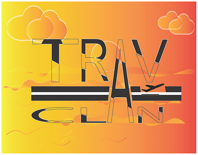 logo (trav clan) illustration logo post poster